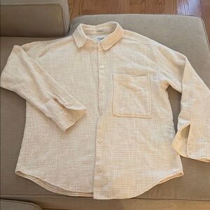 Abercrombie & Fitch Oversized Button up
